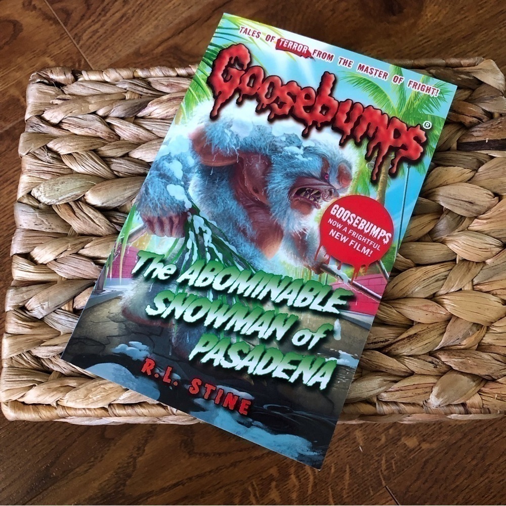 Goosebumps: The Abominable Snowman of Pasadena by: R.L. Stine, paperback book